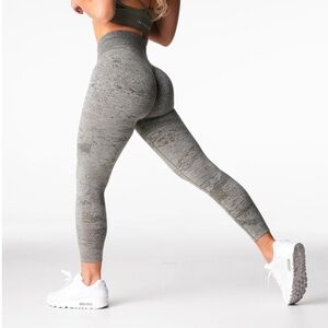 NVGTN Gray High-Waist Leggings
